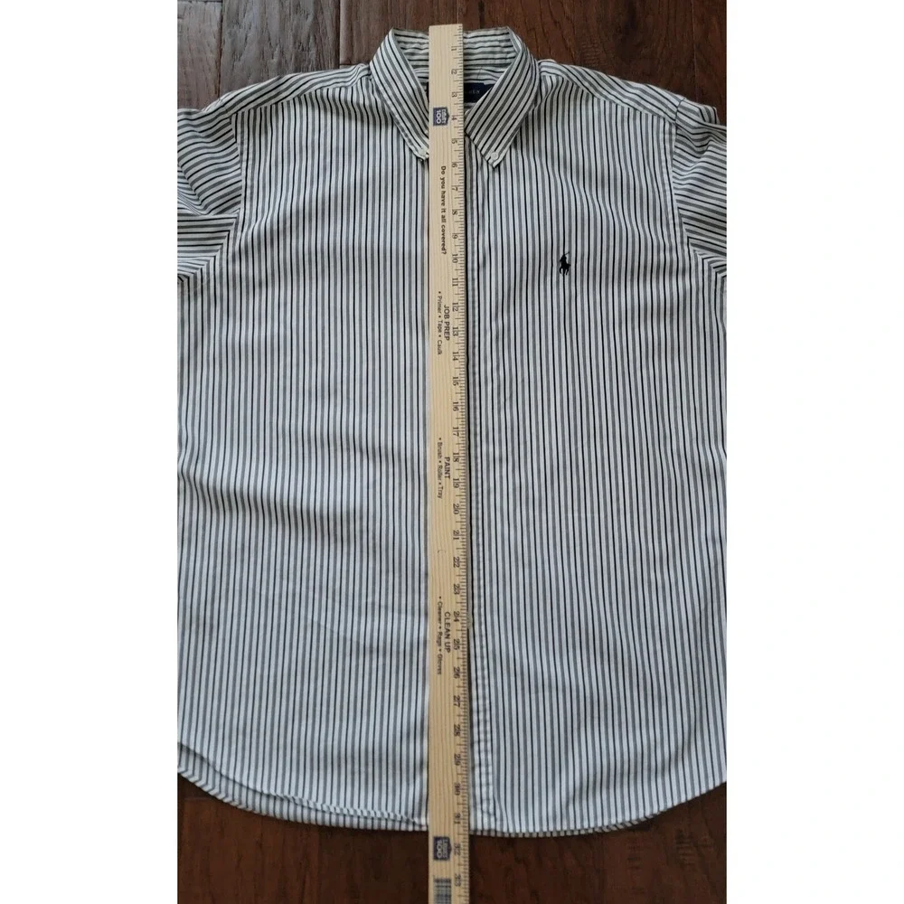 Polo Ralph Lauren Men's Long Sleeve‎ Button Down Multicolor Strip Shirt Sz XL